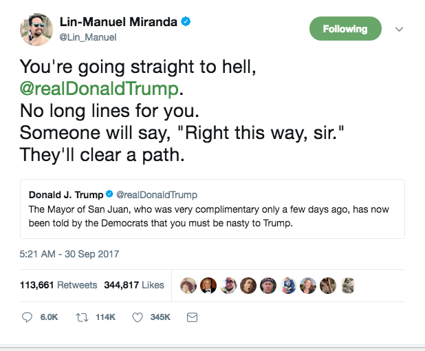 Figure 42. Miranda on Trump\'s destination.