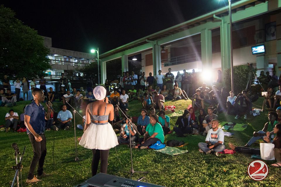 UWE Speak Event, University of the West Indies, St. Augustine Campus, Trinidad and Tobago, Courts Bocas Speak Out Tour 2015.