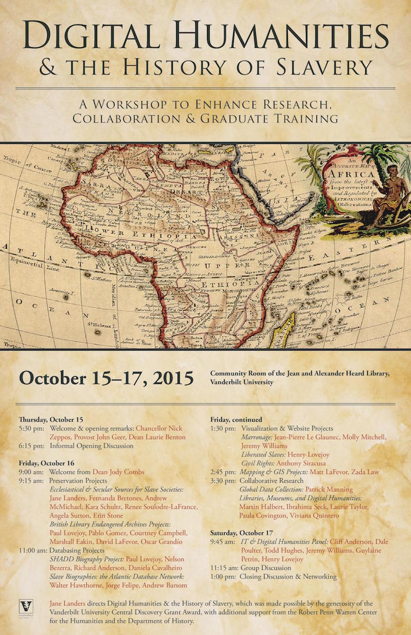 Digital Humanities and the History of Slavery