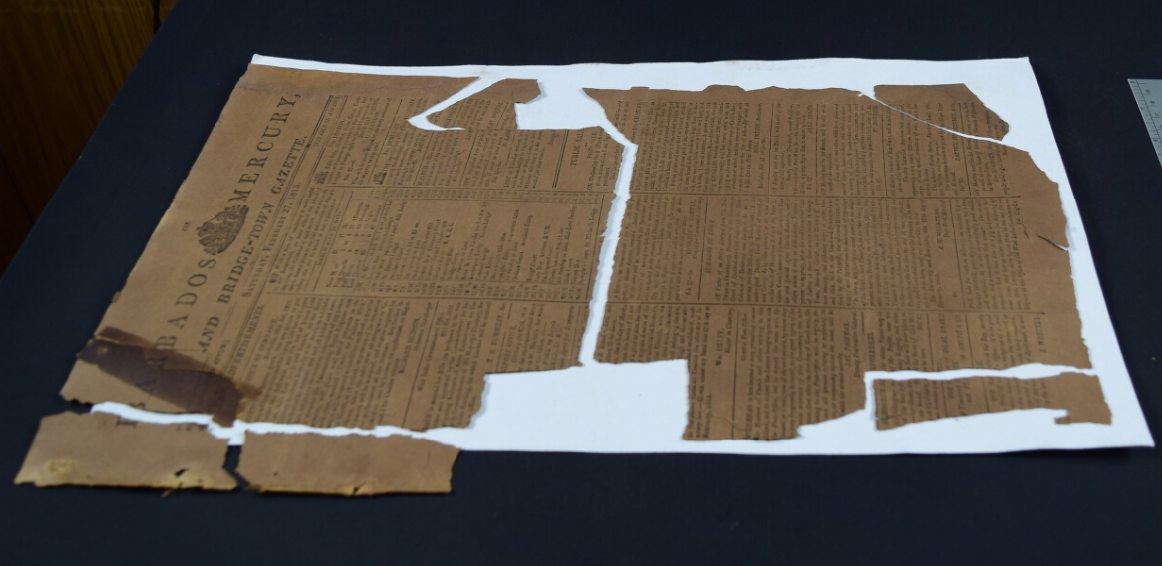A puzzle of disintegrating pages.