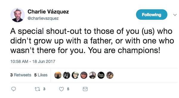 Figure 16. Vázquez on fatherhood.