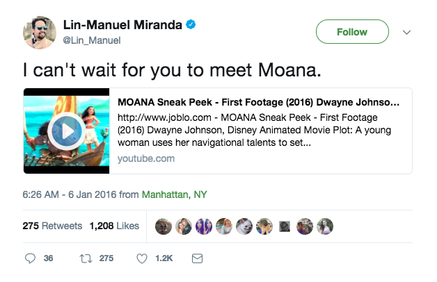 Figure 37. Miranda\'s Moana marketing.