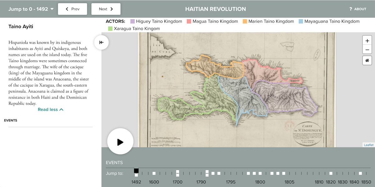 Mapping the Haitian Revolution project thumbnail