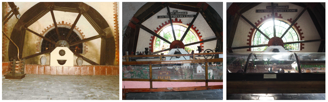The Habitation Guillaume-Ogier exhibit in the 1980s, 1990s, and 2015