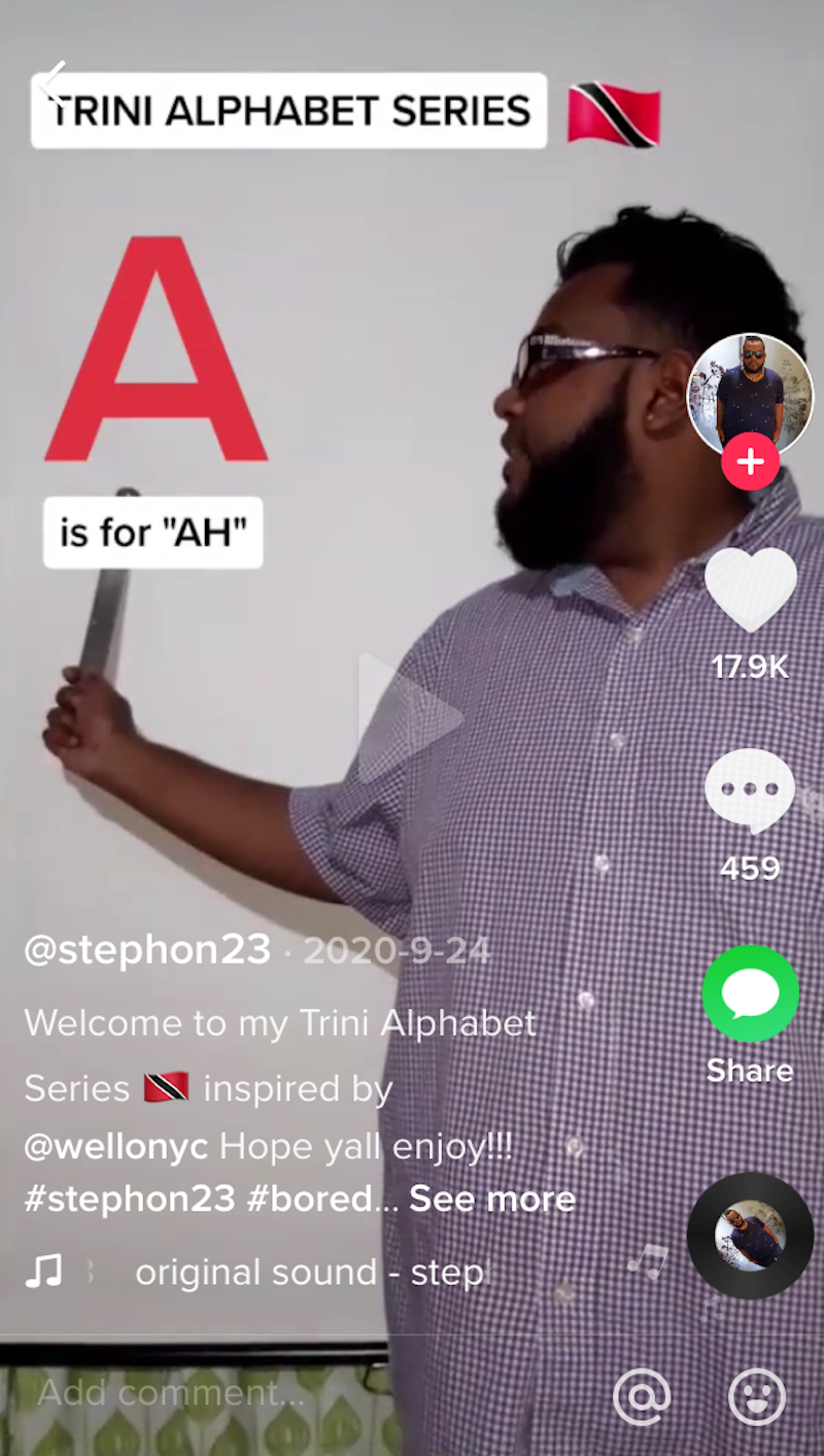 Trini Alphabet Series @stephon23
