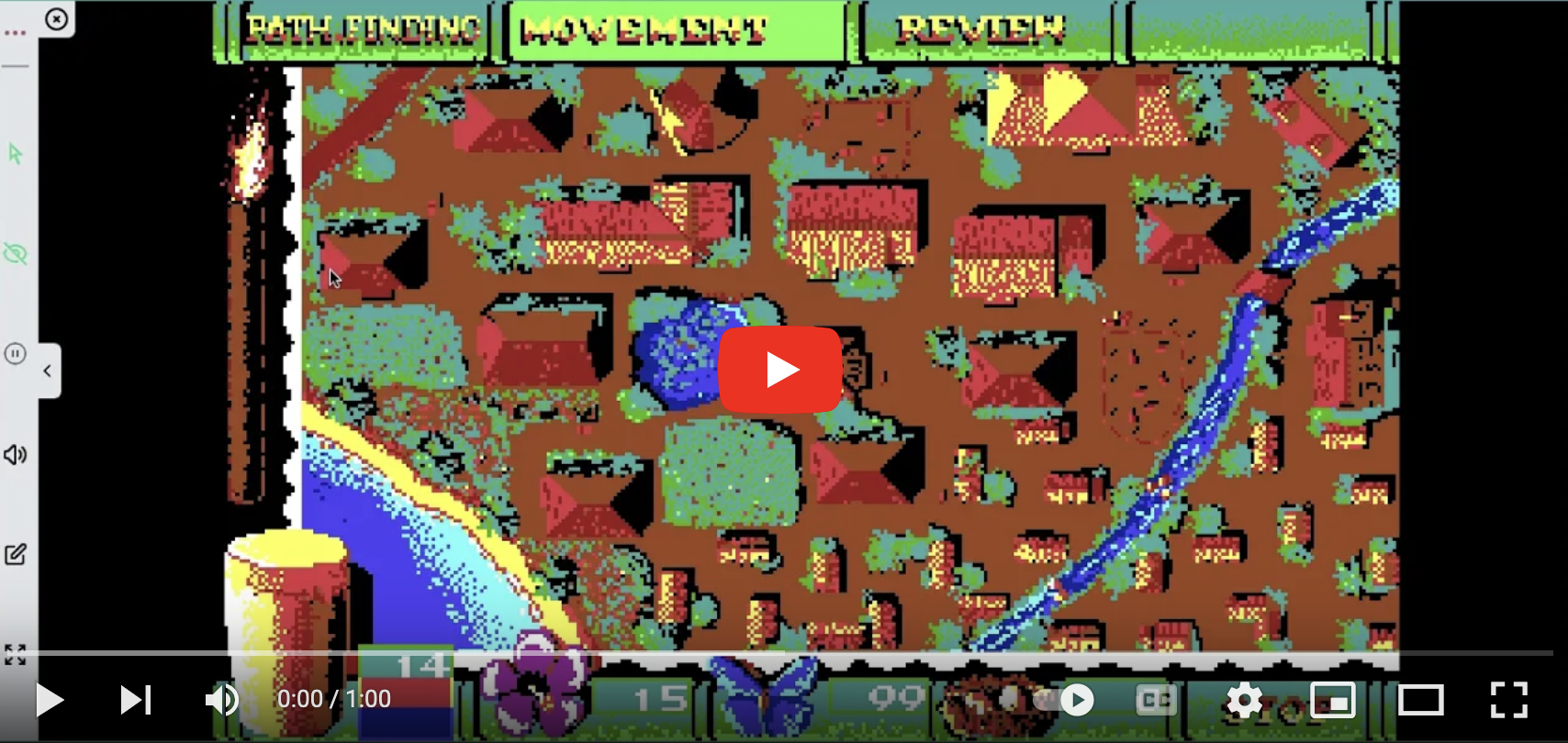 Gameplay from DosZone for Freedom: Rebels in the Darkness, English version