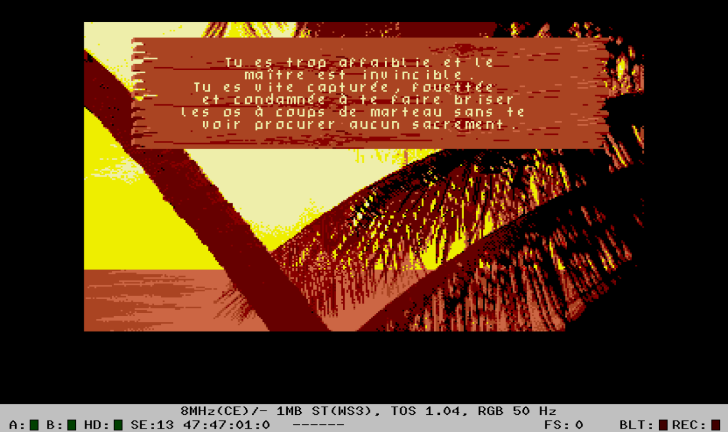 Game Over screen (1 of 3)
