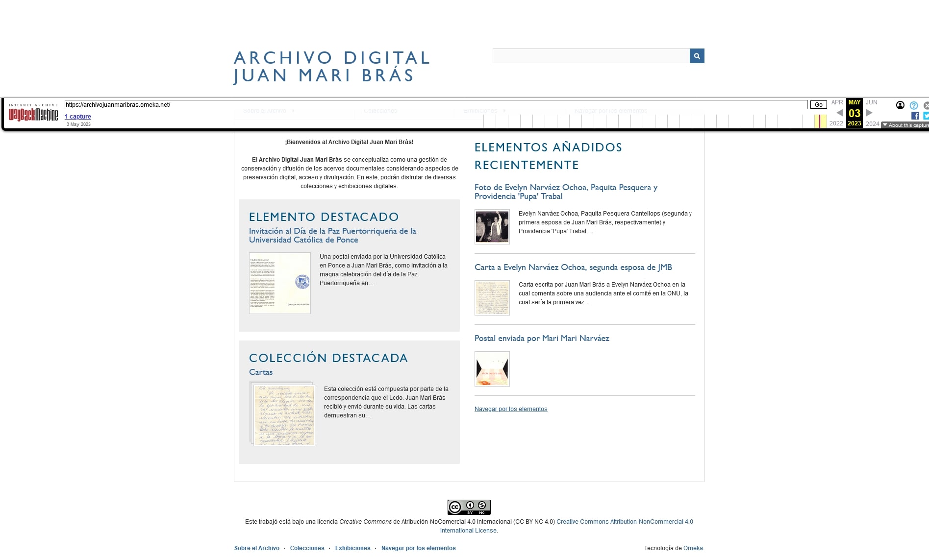 Archivo digital Juan Mari Brás