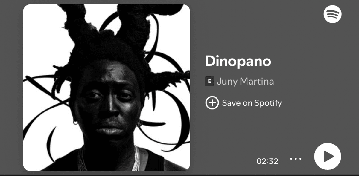 'Dinopano' from the album _Negropont_