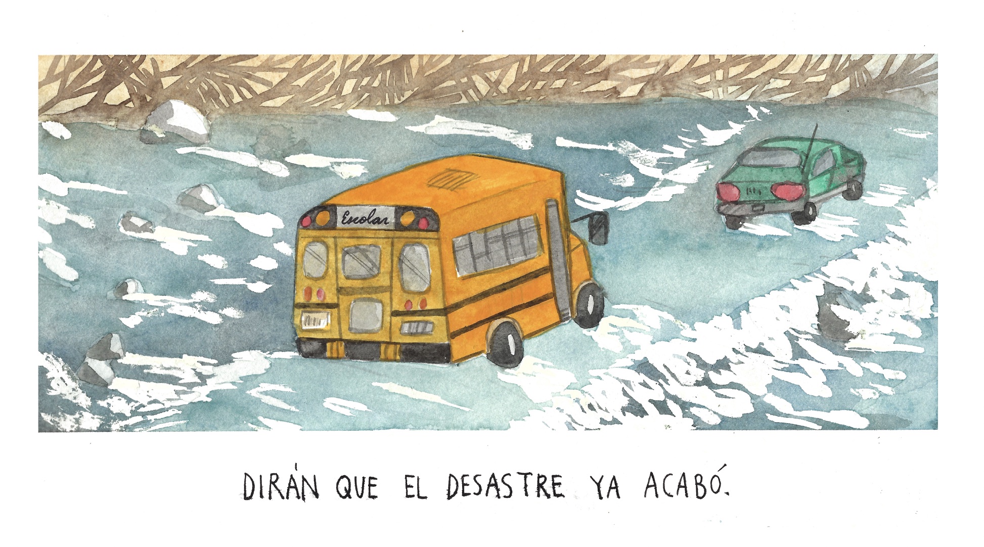 Temporada orange school bus