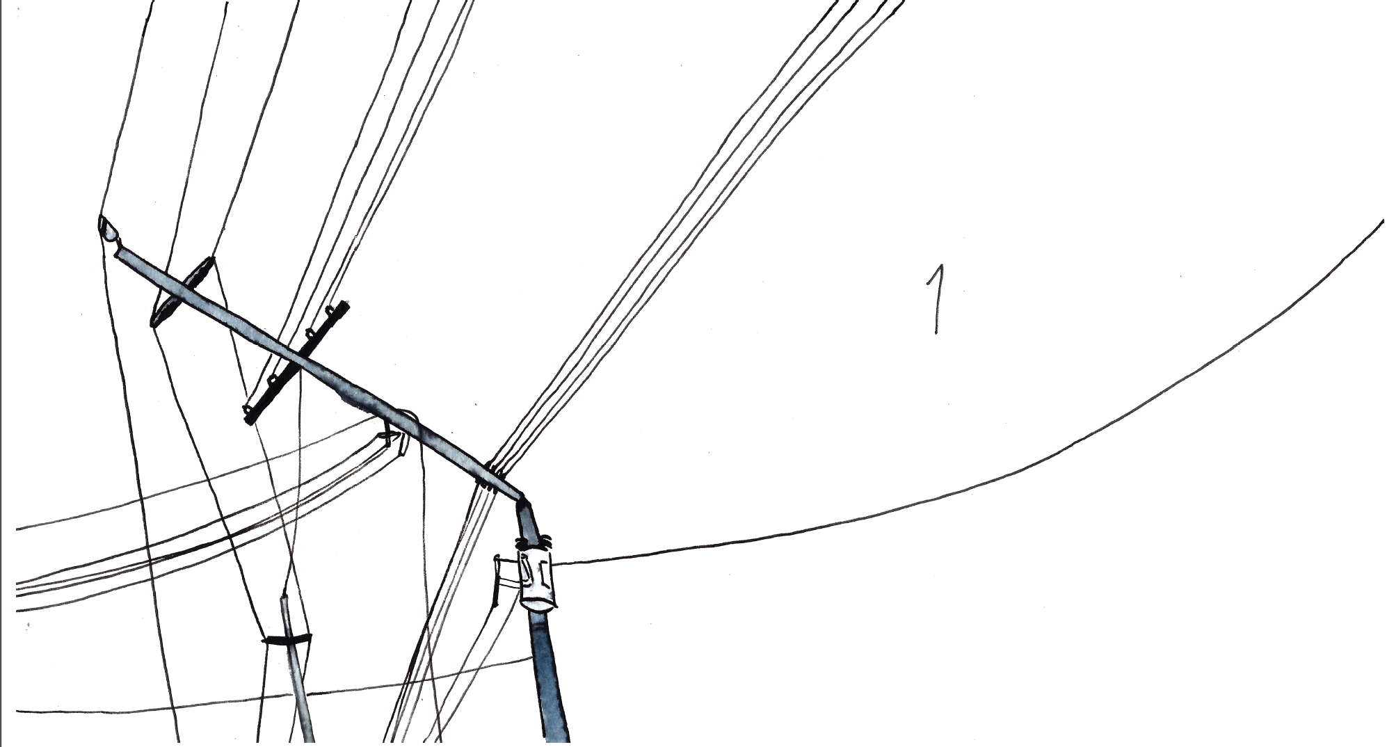 Temporada electrical pole